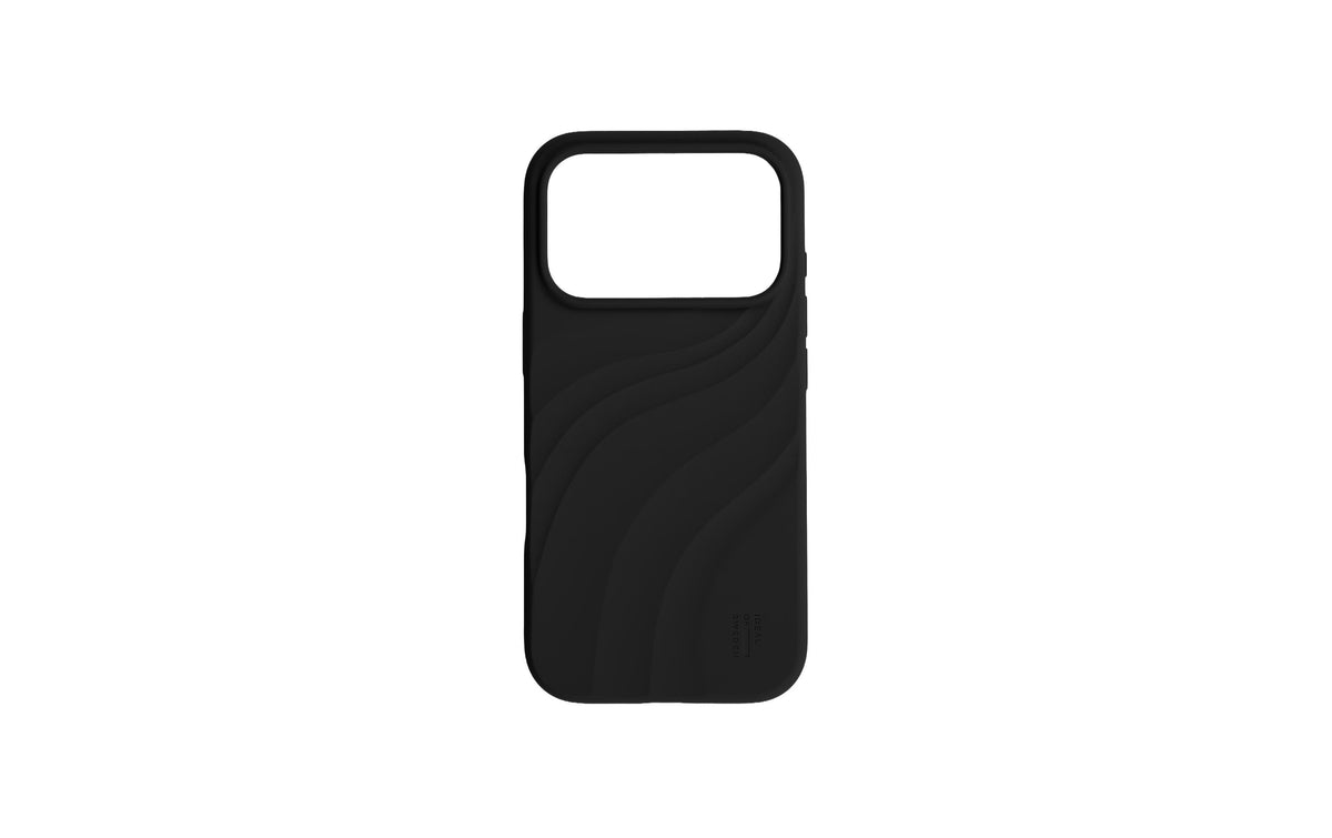 IDOS Swirl Silicone Case MagSafe IP  17, Velvet Black