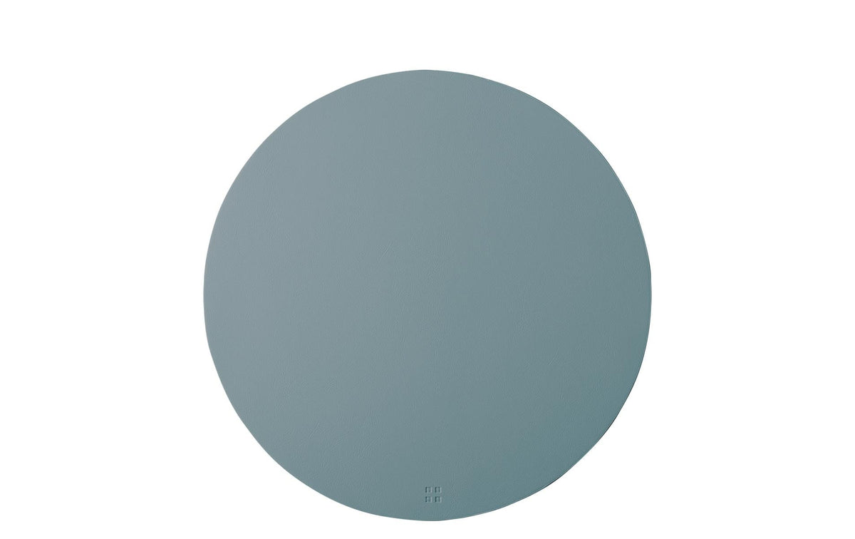 Lunasol Elements Ambiente Tischset rund Hellblau PVC