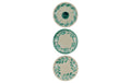 House Doctor Teller Diva, 3er Set Steingut, 1.5x13 cm (HxD)