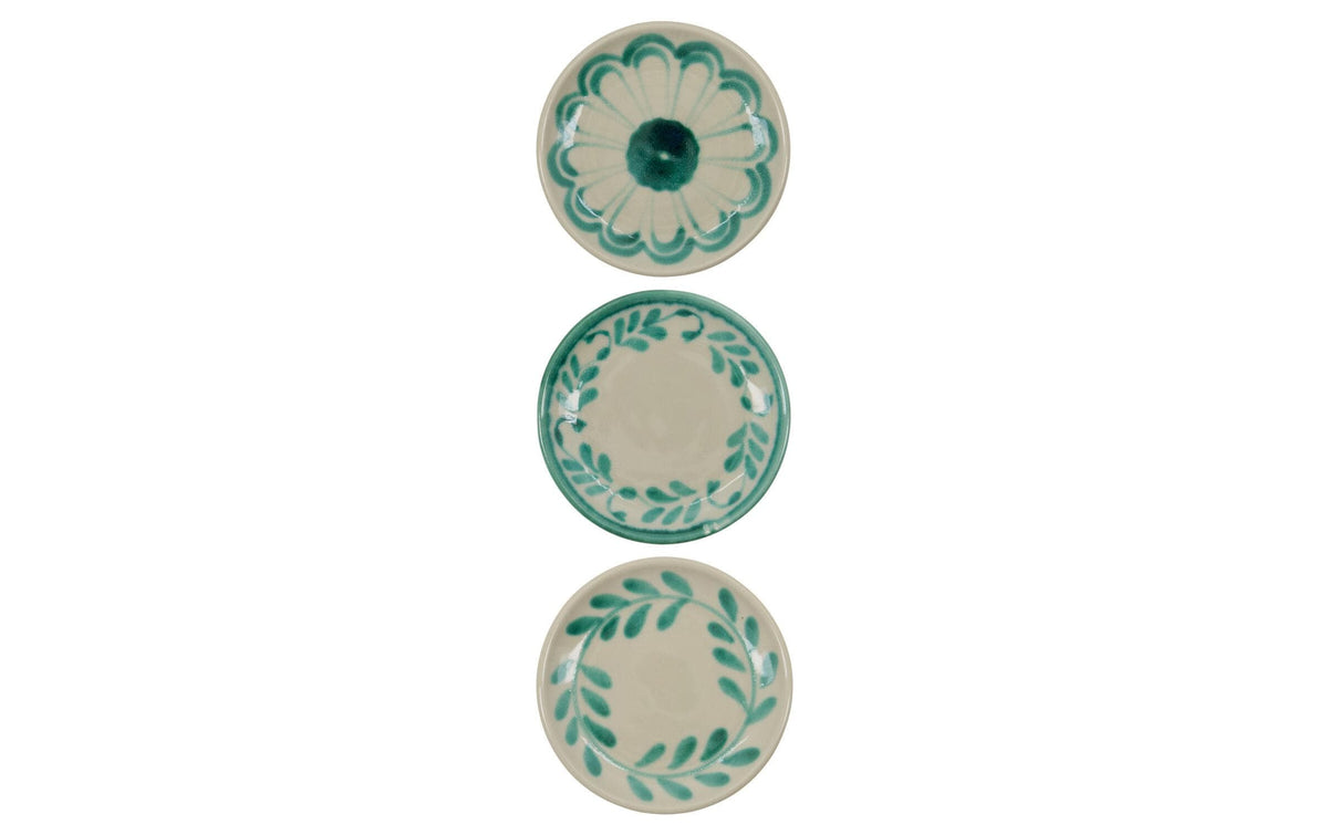 House Doctor Teller Diva, 3er Set Steingut, 1.5x13 cm (HxD)