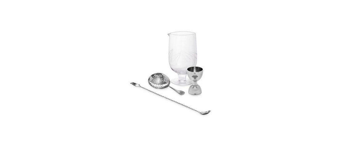 Speakeasy Mixing Set Stainless 4-teilig