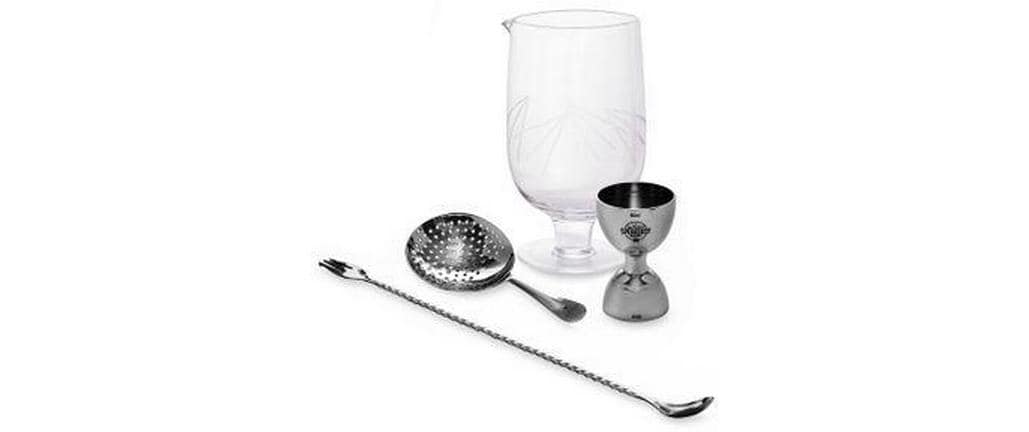 Speakeasy Mixing Set Black 4-teilig