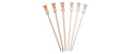 Speakeasy Cocktailpicks set Jigger 6 Stück, copper/stainless