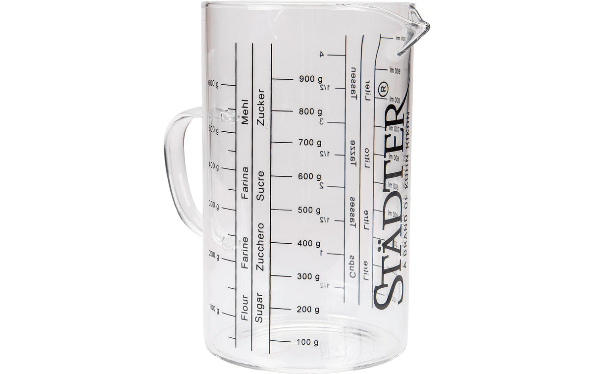 STÄDTER Messbecher 1000 ml Borosilikatglas