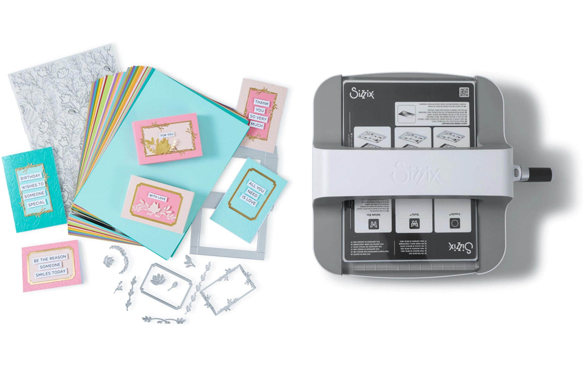 Sizzix Stanz- und Prägegerät Big Shot PLUS Starter Kit 3
