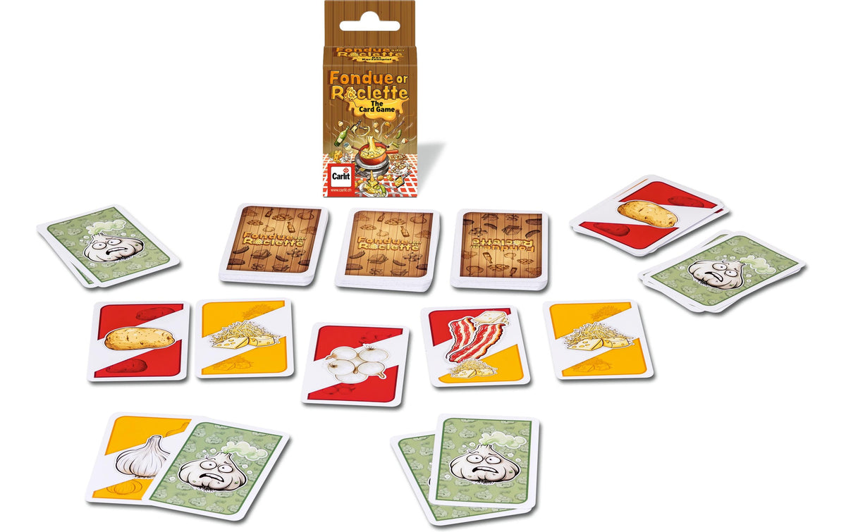 Fondue oder Raclette das Kartenspiel