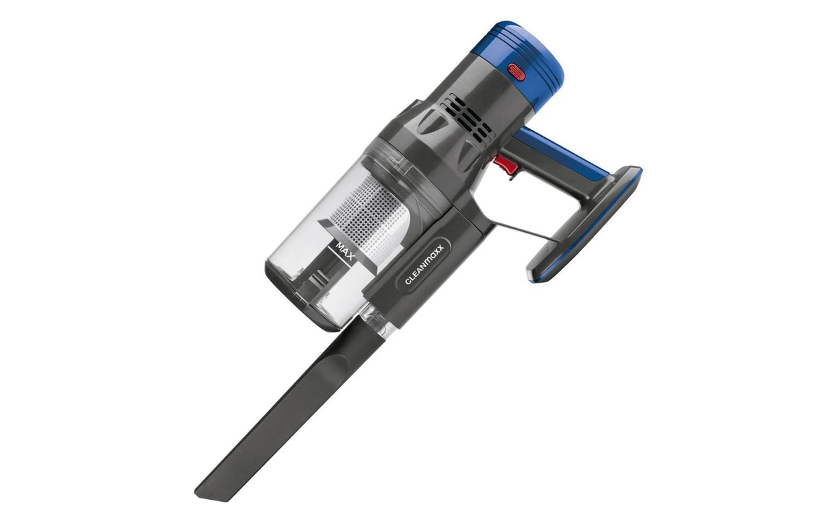 CLEANmaxx Akku-Zyklon-Staubsauger 22,2V anthrazit/blau