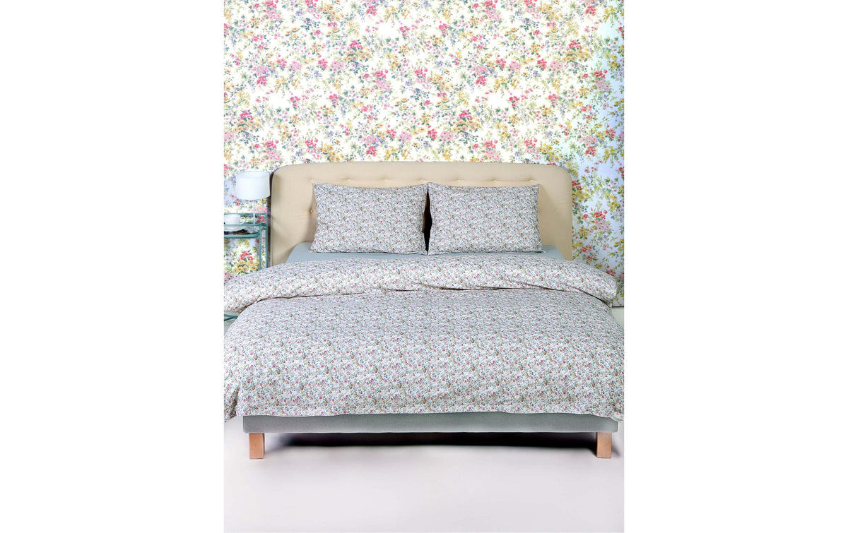 Mirabello Duvetbezug Sous Bois 160x210 cm, Satin, 100% CO