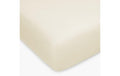 H.F. Fixleintuch Jersey,Ecru 140-160x200 cm, 100% Baumwolle