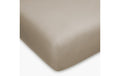 H.F. Fixleintuch Jersey,Taupe 90-100x200 cm