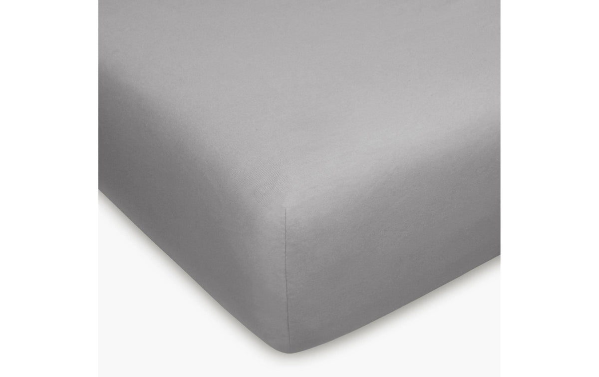 H.F. Fixleintuch Jersey,Graphit 180-200x200 cm