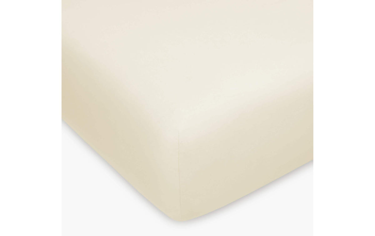 H.F. Fixleintuch Jersey,Ecru 140-160x200 cm