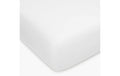 H.F. Fixleintuch Jersey, Weiss 140-160x200 cm
