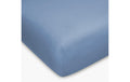H. F. Fixleintuch 180x200 cm 100% Baumwolle, Jeans