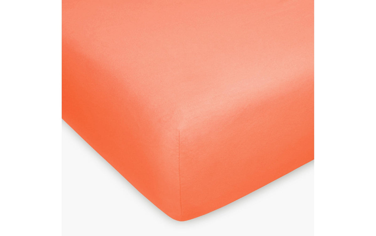 H. F. Fixleintuch 160x200 cm 100% Baumwolle, Coral