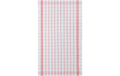 H. F. Geschirrtuch 3er Set,50x85 cm, Rot, Halbleinen