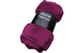 H. F. Wohndecke 150x200 cm 100% Polyester, Beere