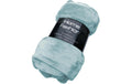 H. F. Wohndecke 150x200 cm 100% Polyester, Hellblau