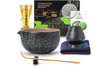 Teanagoo Matcha-Set, 7teilig Obsidian mit Ausgiesschale