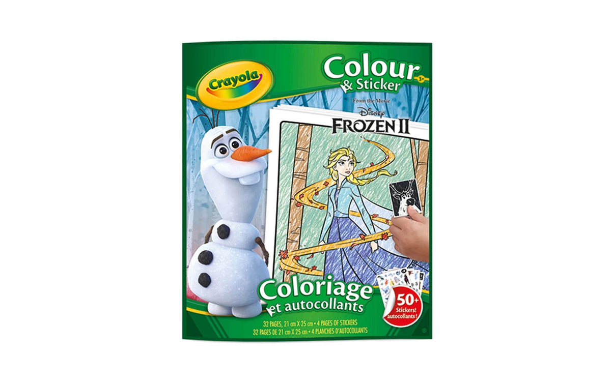 Crayola Mal/Stickerbuch Disney Frozen 50+ Sticker