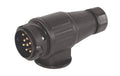 CPC Stecker 13-polig, Kunststoff Für Anhänger, DIN ISO 11446