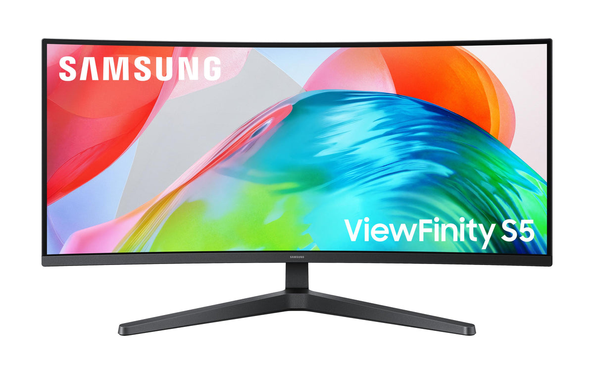 Samsung Curved 34" black, UWQHD, VA 34", 120Hz, 3440x1440, 21:9, 5ms