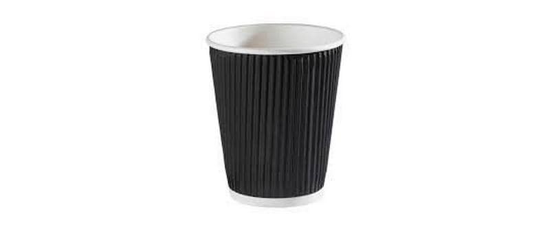 Duni Triple Wall Becher Schwarz 36cl 30 Stk.