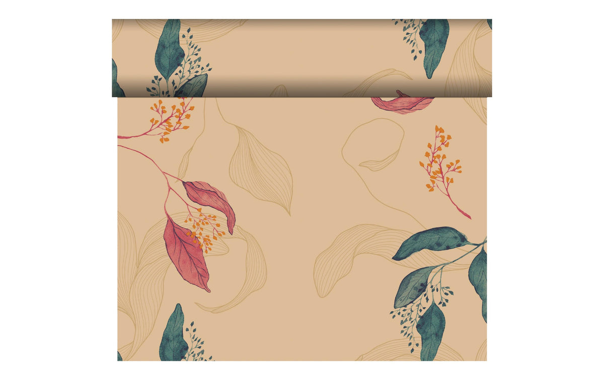 Duni Bio Dunicel Tête-a-Tête Glowy Leaves 24mx40cm, 20 Abschnitte