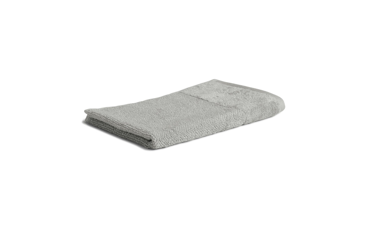 Möve Gästetuch Bamboo Luxe Uni 30 x 50 cm, Silver grey