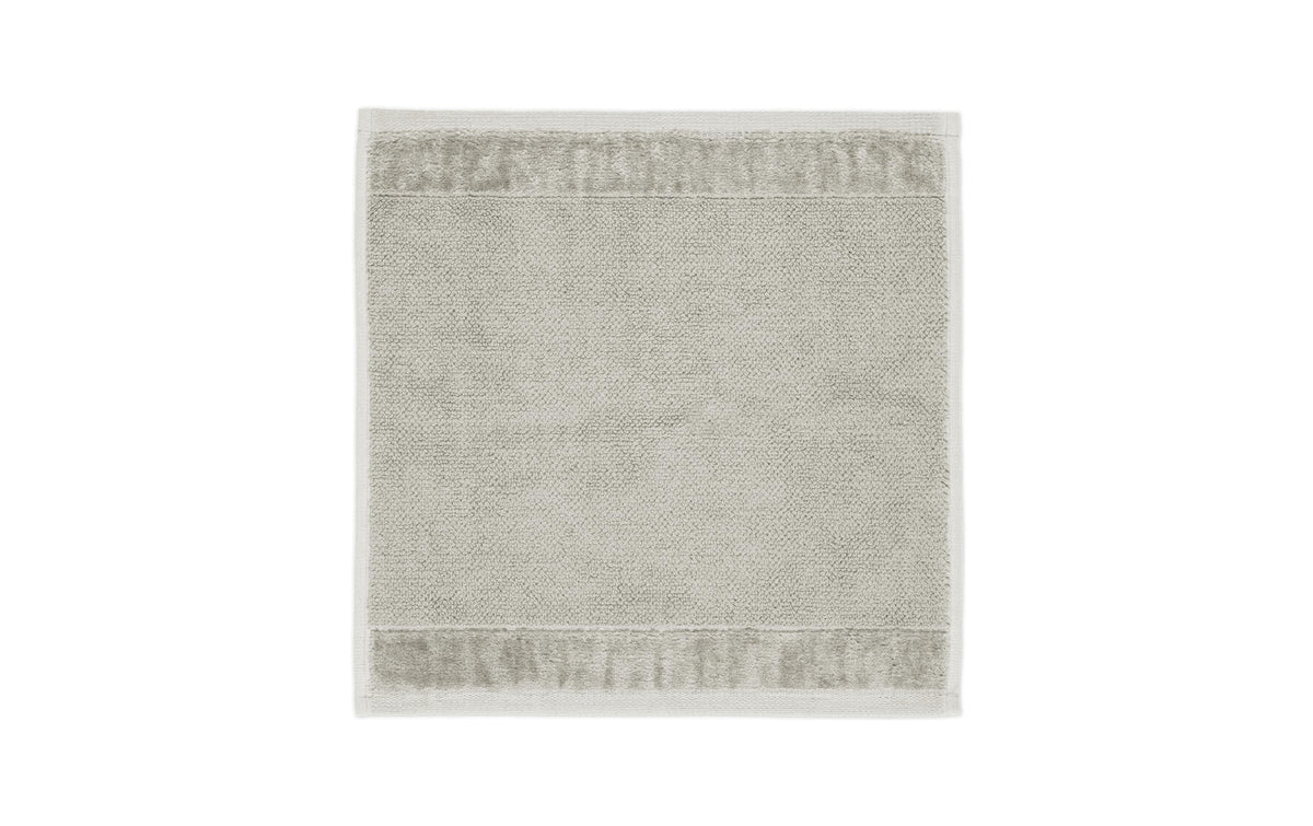 Möve Seiftuch Bamboo Luxe Uni 30 x 30 cm, Silver grey