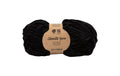 Creativ Company Veloursgarn Polyestervelours Schwarz 100 g