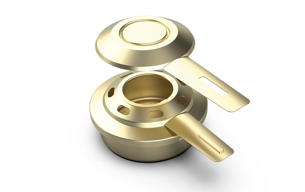 Stöckli Feuerquelle Pastenbrenner Gold