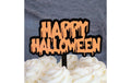 Backshop Tortentopper Happy Halloween Acryl