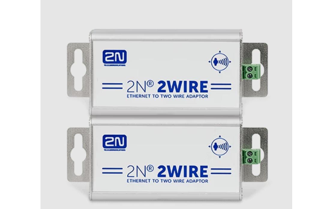 2N 2Wire-IP Set Master/Slave 2-Draht Netzwerk Konverter, ohne Netzkabel