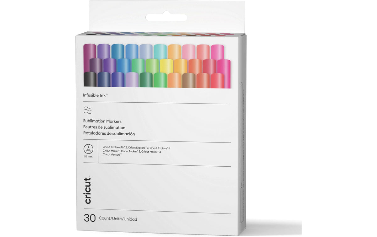 Cricut Stifteset Infusible Ink Ulitmate 30 Stifte, 1  mm, Maker und Explore