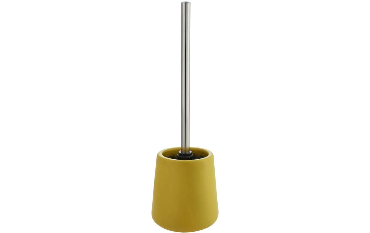 Diaqua WC-Bürstengarnitur Yuma Ø 11.9 X 39.2 cm, Gelb Matt
