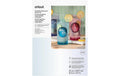 Cricut Stickerpapier JOY Xtra A4 wasserfest bedruckbar, 6 Bogen, Transparent