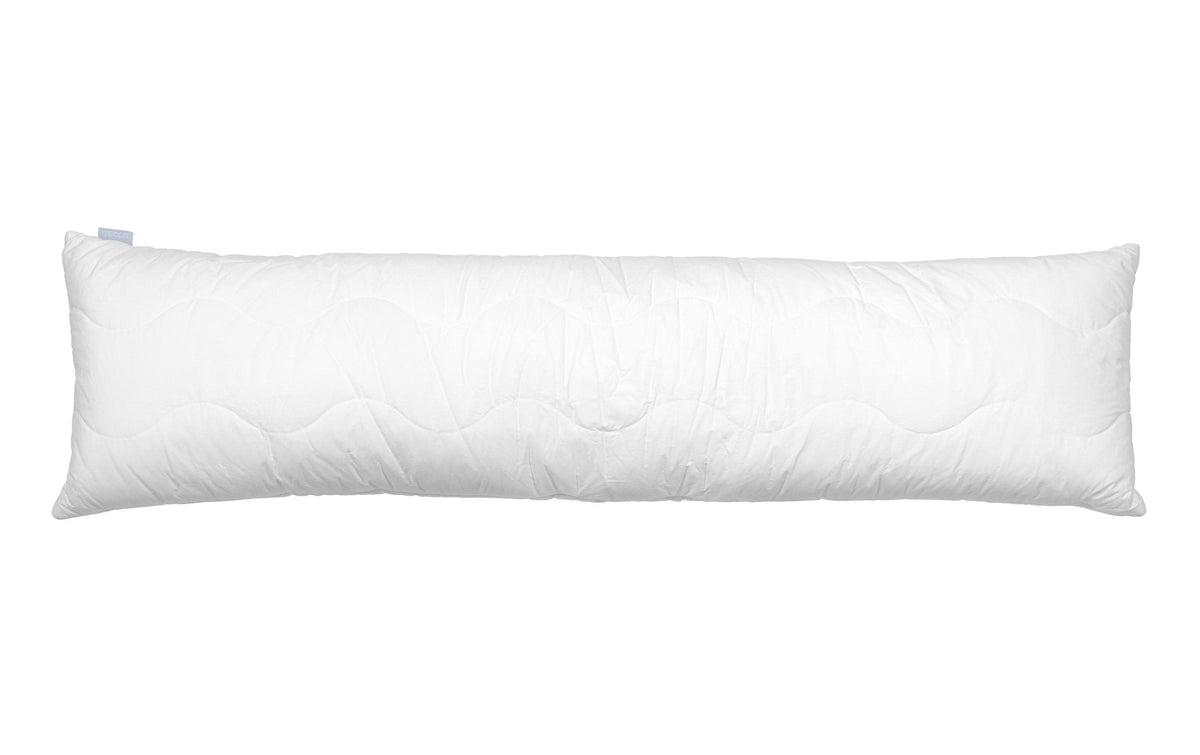 COCON Seitenschläferkissen, Baumwolle Stoff 145x40 cm, Polyester Füllung