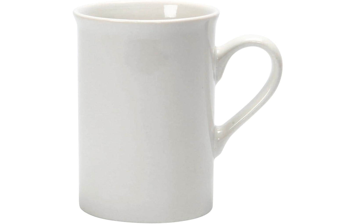 Creativ Company Tasse weiss 1 Stück, H: 10 cm