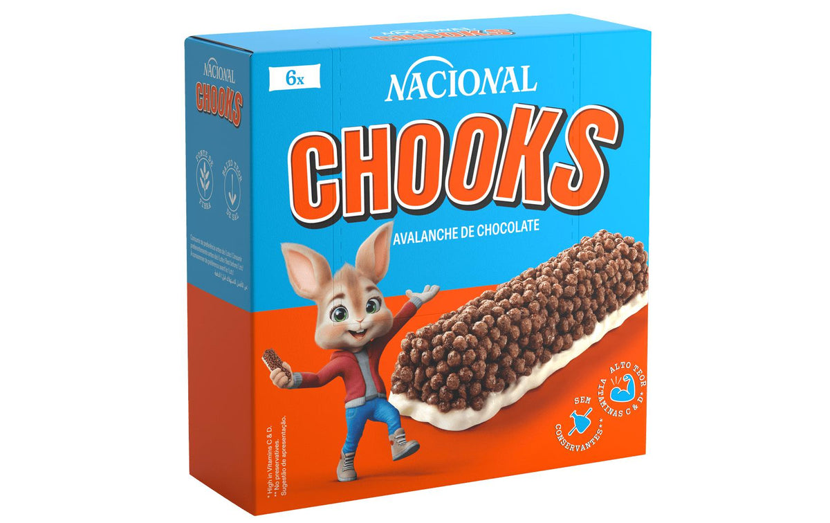 Chooks-Kakao-Cerealienriegel 120g