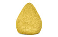 Lumaland Sitzsack Fluffy 120l gelb Waschbar