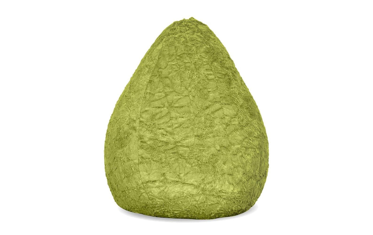 Lumaland Sitzsack Fluffy 120l grün Waschbar
