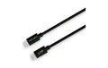 LMP USB Lade und Datenkabel C - C 1M schwarz, 100W, 20V, 5A, PD 3.0