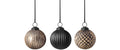 Villeroy & Boch Christmas Kugeln 3tlg. gold/schwarz