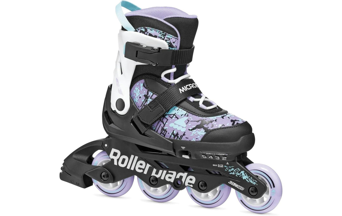MICROBLADE SL 33-36.5 BLACK/LAVENDER/LIGHT BLUE
