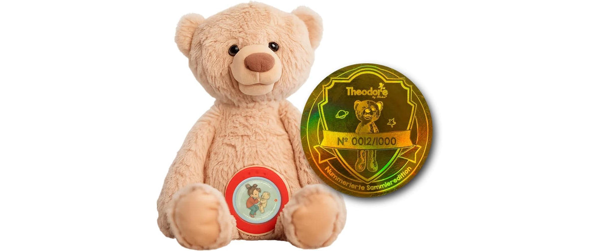 Kekz Theodore KekzBär Audiobox Sprechender Kuschelfreund mit 3 Audiochips