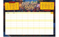 Trendform Papiertischset STADT-LAND-PARTY Block mit 50 Blatt