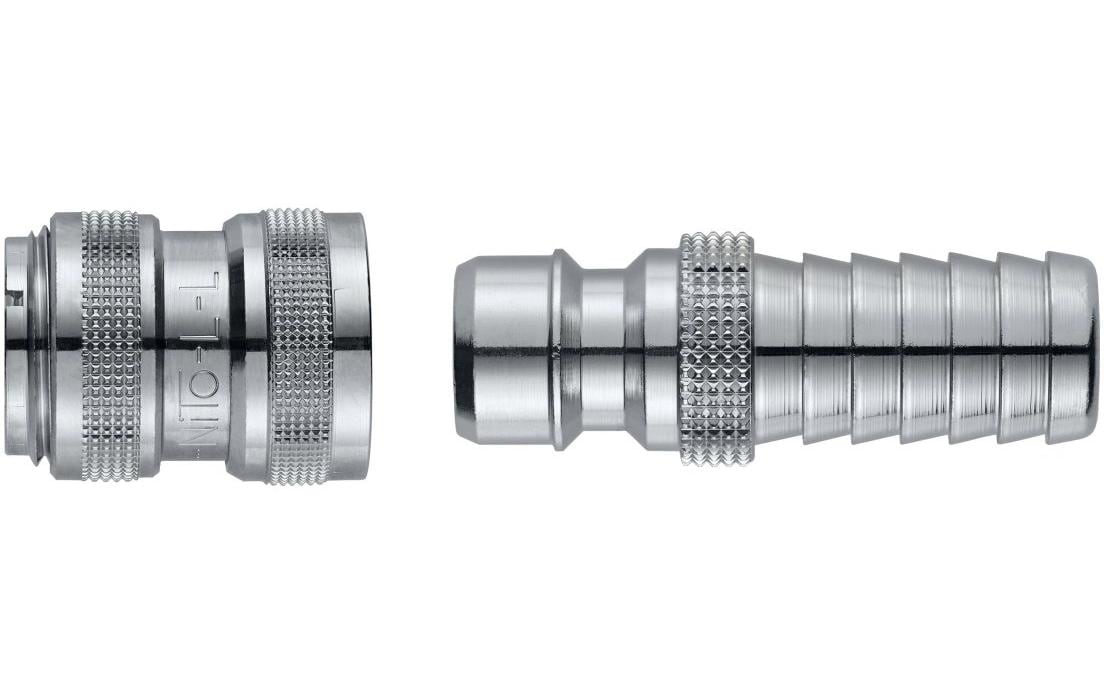 NEOMATIC Pro Kupplungssatz 16 MM Messing verchromt, 3/8"-3/4"