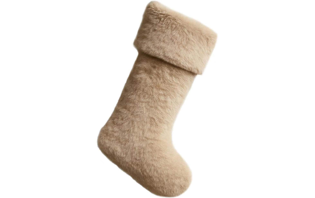Conceptum Hypnose Weihnachtssocken beige, 37x24 cm