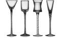 Lyngby Aquavit Nora, 4 Stück Transparent, Soda-lime glass